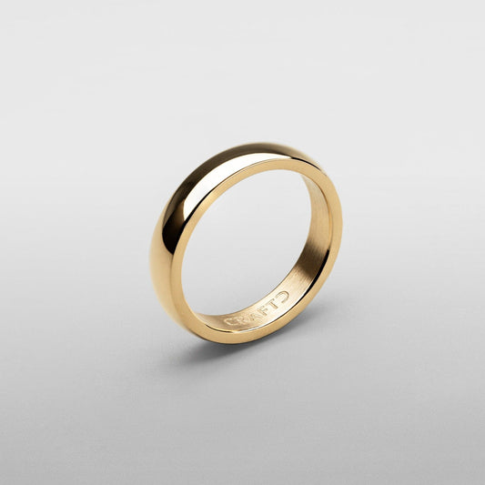 Round Band Ring (Gold) 5mm