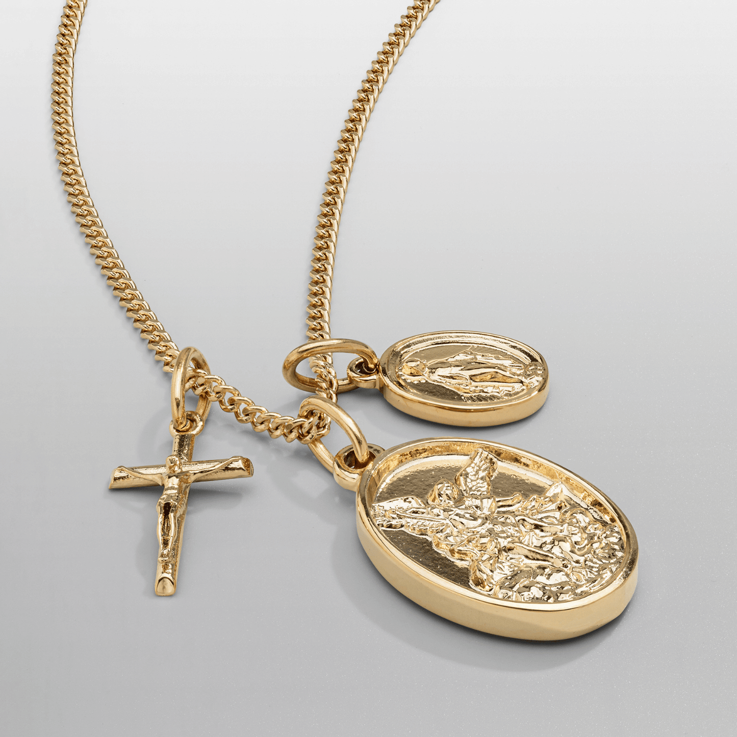 Jesus & Mary (Gold)