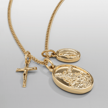 Jesus & Mary (Gold)