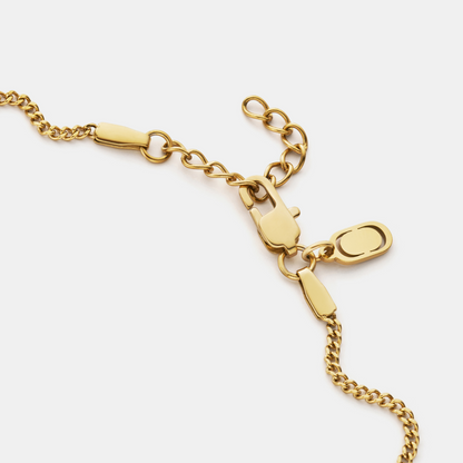 Curb Bracelet (Gold) 2mm