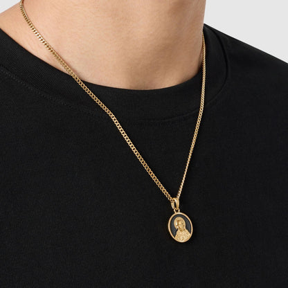 Enamel Jesus (Gold)