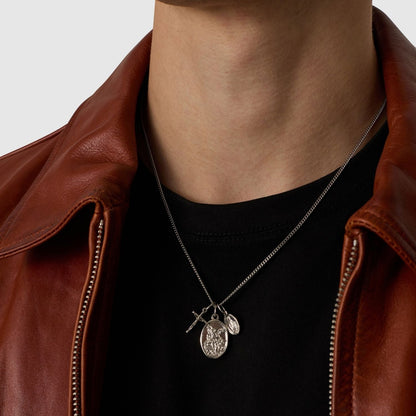 Jesus & Mary (Silver)